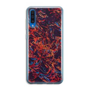 CaseCompany Lucifer: Samsung Galaxy A50 Transparant Hoesje