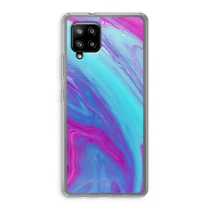 CaseCompany Zweverige regenboog: Samsung Galaxy A42 5G Transparant Hoesje