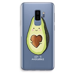 CaseCompany Avocuddle: Samsung Galaxy S9 Plus Transparant Hoesje