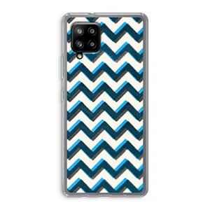 CaseCompany Onderbroken lijn: Samsung Galaxy A42 5G Transparant Hoesje