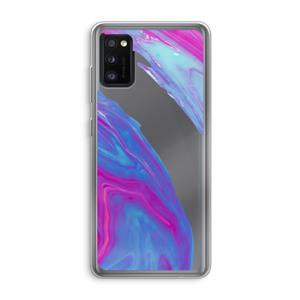CaseCompany Zweverige regenboog: Samsung Galaxy A41 Transparant Hoesje