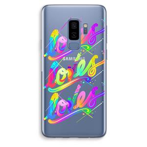 CaseCompany Loves: Samsung Galaxy S9 Plus Transparant Hoesje