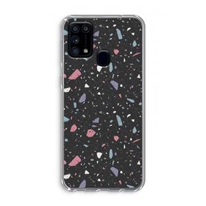 CaseCompany Terrazzo N°16: Samsung Galaxy M31 Transparant Hoesje