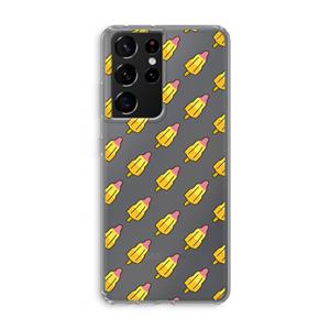 CaseCompany Waterijsjes: Samsung Galaxy S21 Ultra Transparant Hoesje