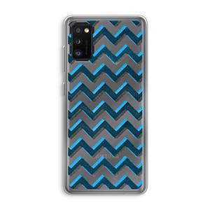 CaseCompany Onderbroken lijn: Samsung Galaxy A41 Transparant Hoesje