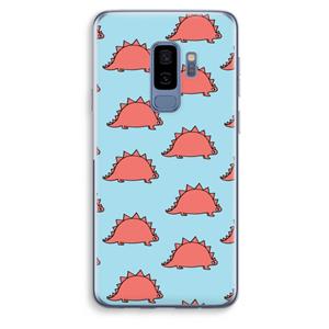 CaseCompany Dinosawrr: Samsung Galaxy S9 Plus Transparant Hoesje