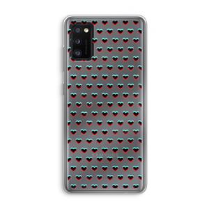 CaseCompany Hartjes: Samsung Galaxy A41 Transparant Hoesje