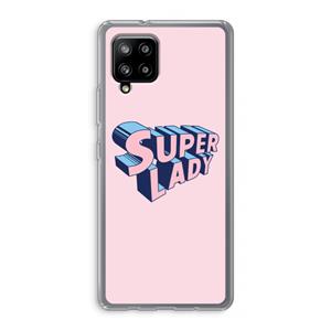 CaseCompany Superlady: Samsung Galaxy A42 5G Transparant Hoesje