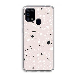 CaseCompany Terrazzo N°20: Samsung Galaxy M31 Transparant Hoesje