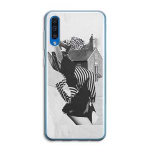 CaseCompany House: Samsung Galaxy A50 Transparant Hoesje
