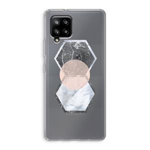 CaseCompany Creatieve toets: Samsung Galaxy A42 5G Transparant Hoesje
