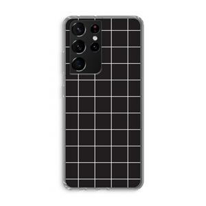 CaseCompany Rooster 2: Samsung Galaxy S21 Ultra Transparant Hoesje