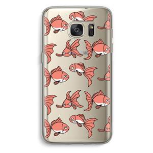 CaseCompany Blub: Samsung Galaxy S7 Transparant Hoesje