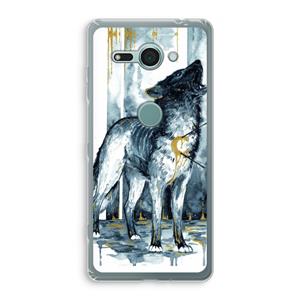 CaseCompany Bleeding Soul: Sony Xperia XZ2 Compact Transparant Hoesje