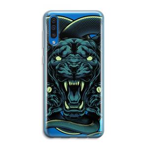 CaseCompany Cougar and Vipers: Samsung Galaxy A50 Transparant Hoesje