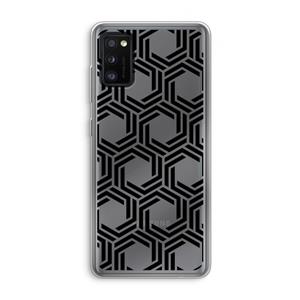 CaseCompany Geometrisch patroon: Samsung Galaxy A41 Transparant Hoesje