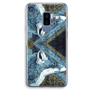 CaseCompany Golden Fox: Samsung Galaxy S9 Plus Transparant Hoesje