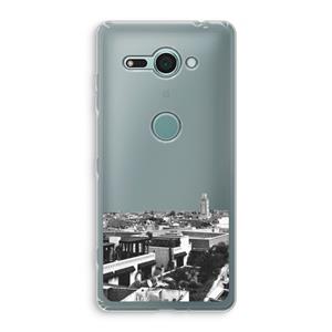 CaseCompany Marrakech Skyline : Sony Xperia XZ2 Compact Transparant Hoesje