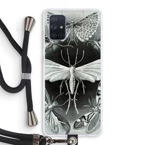 CaseCompany Haeckel Tineida: Samsung Galaxy A71 Transparant Hoesje met koord