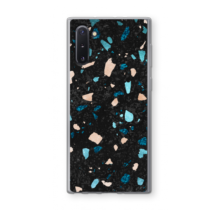 CaseCompany Terrazzo N°11: Samsung Galaxy Note 10 Transparant Hoesje
