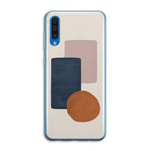 CaseCompany Geo #3: Samsung Galaxy A50 Transparant Hoesje