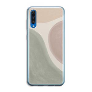 CaseCompany Geo #6: Samsung Galaxy A50 Transparant Hoesje
