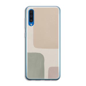 CaseCompany Geo #7: Samsung Galaxy A50 Transparant Hoesje