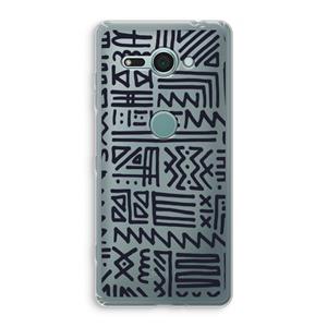 CaseCompany Marrakech print: Sony Xperia XZ2 Compact Transparant Hoesje