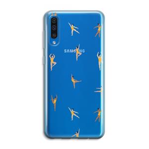 CaseCompany Dans #2: Samsung Galaxy A50 Transparant Hoesje