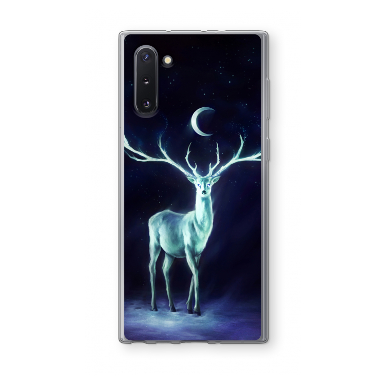 CaseCompany Nightbringer: Samsung Galaxy Note 10 Transparant Hoesje