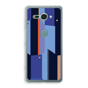 CaseCompany Gestalte 3: Sony Xperia XZ2 Compact Transparant Hoesje