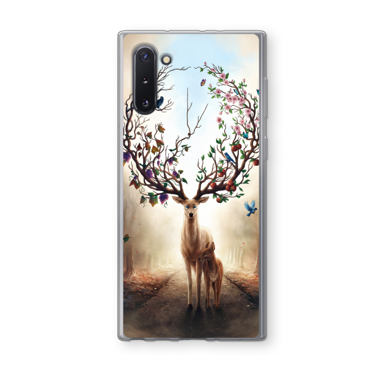 CaseCompany Seasons Change: Samsung Galaxy Note 10 Transparant Hoesje