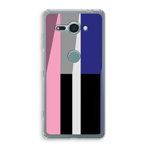 CaseCompany Gestalte 4: Sony Xperia XZ2 Compact Transparant Hoesje