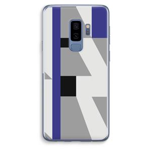 CaseCompany Gestalte 2: Samsung Galaxy S9 Plus Transparant Hoesje