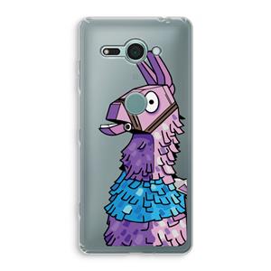 CaseCompany Lama: Sony Xperia XZ2 Compact Transparant Hoesje