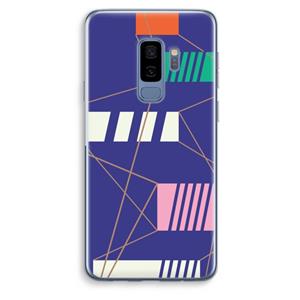 CaseCompany Gestalte 5: Samsung Galaxy S9 Plus Transparant Hoesje