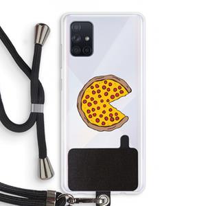 CaseCompany You Complete Me #2: Samsung Galaxy A71 Transparant Hoesje met koord