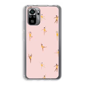CaseCompany Dans #2: Xiaomi Redmi Note 10S Transparant Hoesje