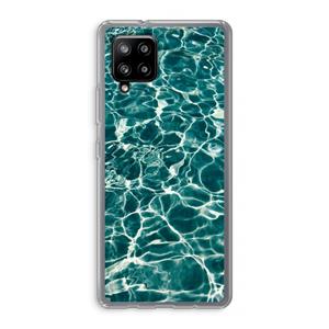 CaseCompany Weerkaatsing water: Samsung Galaxy A42 5G Transparant Hoesje