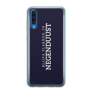 CaseCompany Blijve plakken in Negenduust: Samsung Galaxy A50 Transparant Hoesje