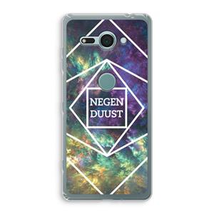CaseCompany Negenduust ruimte: Sony Xperia XZ2 Compact Transparant Hoesje