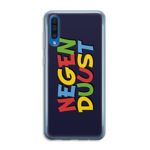 CaseCompany 90's One: Samsung Galaxy A50 Transparant Hoesje