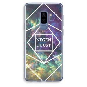 CaseCompany Negenduust ruimte: Samsung Galaxy S9 Plus Transparant Hoesje