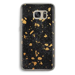 CaseCompany Terrazzo N°7: Samsung Galaxy S7 Transparant Hoesje