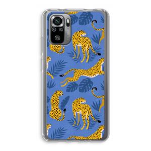 CaseCompany Luipaard: Xiaomi Redmi Note 10S Transparant Hoesje