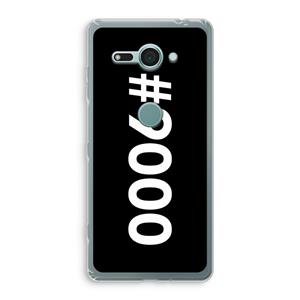 CaseCompany 9000: Sony Xperia XZ2 Compact Transparant Hoesje