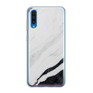 CaseCompany Elegante marmer: Samsung Galaxy A50 Transparant Hoesje