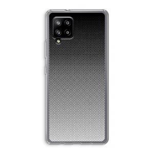 CaseCompany Musketon Halftone: Samsung Galaxy A42 5G Transparant Hoesje