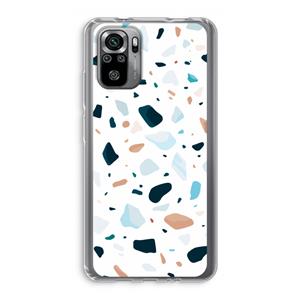 CaseCompany Terrazzo N°13: Xiaomi Redmi Note 10S Transparant Hoesje