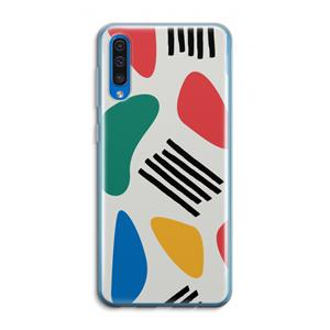CaseCompany Illustratieve pop 1: Samsung Galaxy A50 Transparant Hoesje